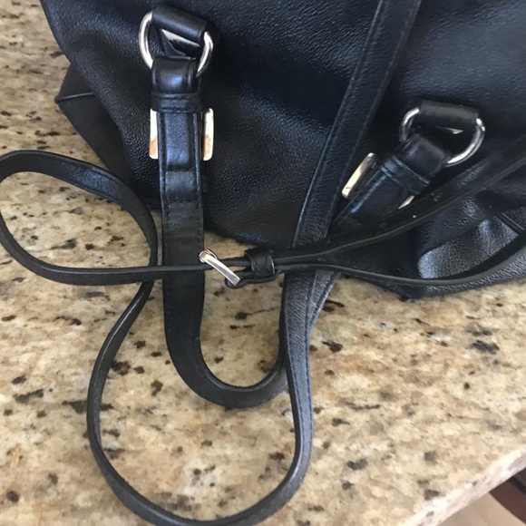 Michael Kors Black Leather Handbag - Picture 8 of 8